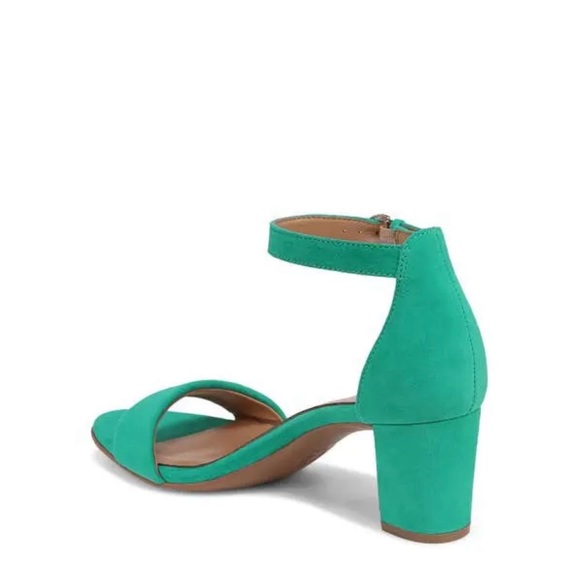 Naturalizer Green Heels with Block Heel and Minimalist Design NWOT - Picture 6 of 9